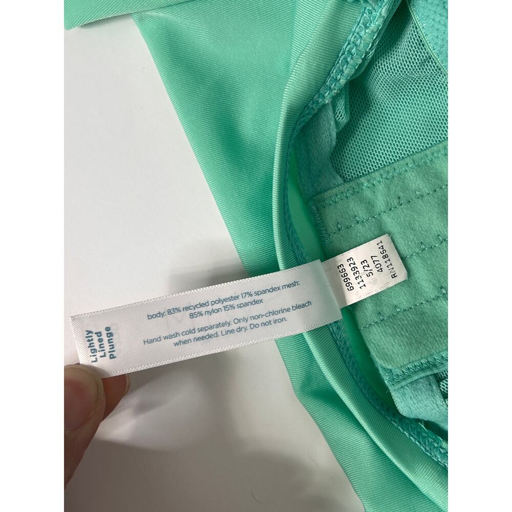 Cacique Swim Mint Green Underwire Tankini Top 42DD Plus Size Supportive Swimwear - Picture 6 of 8